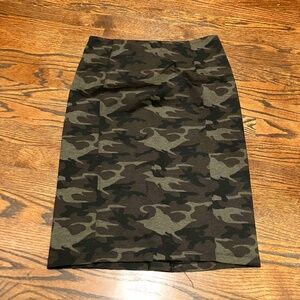 Liverpool Camo pencil skirt